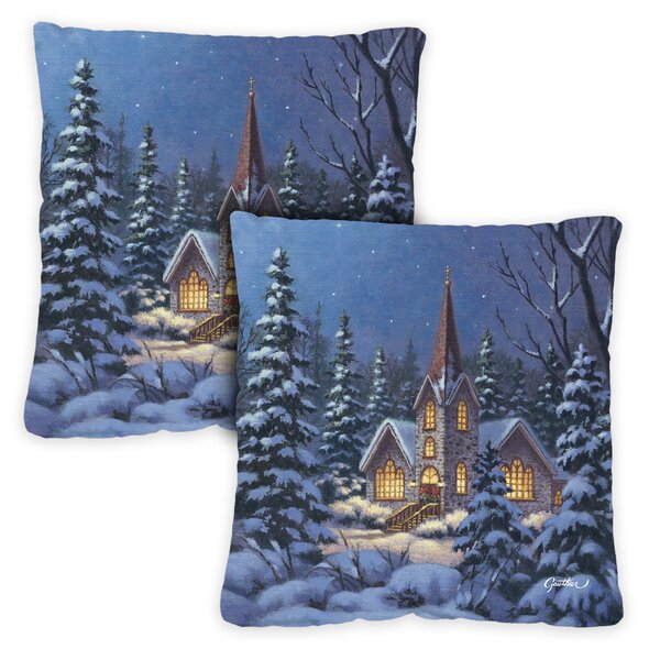 Winter outdoor pillow online covers